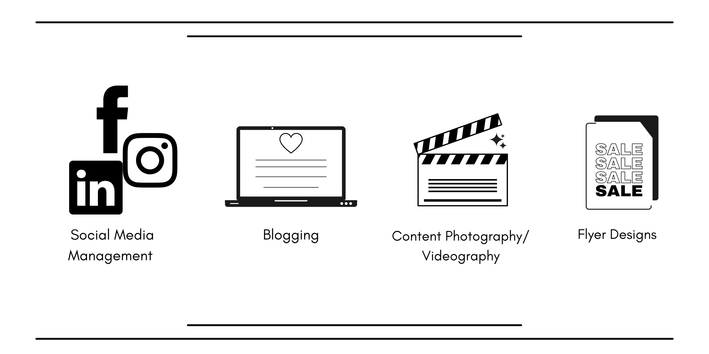 What we offer